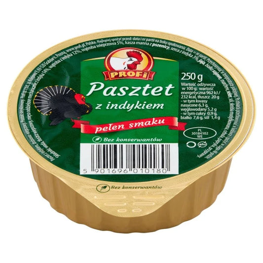 Turkey Pate - Pasztet z Indykiem - Profi - 250g