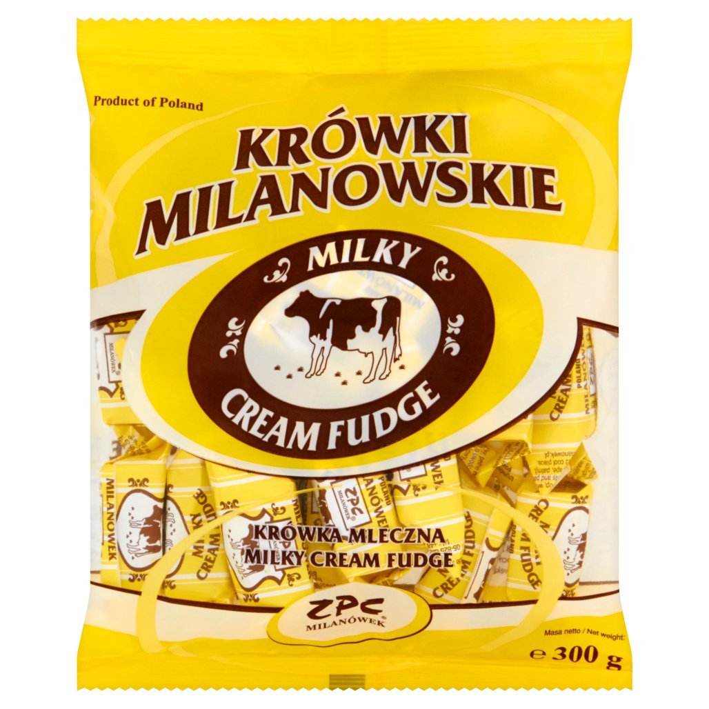 Krówka Mleczna Milanowskie (Milk Fudge Milanowskie) Krowka 300g & 1kg option