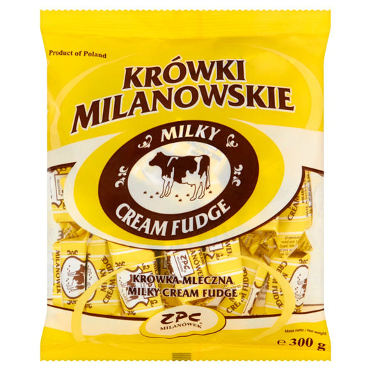 Krówka Mleczna Milanowskie (Milk Fudge Milanowskie) Krowka 300g & 1kg option