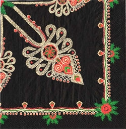 Assorted Polish Folk Patterns Napkins, Maki & Folkstar - set of 20
