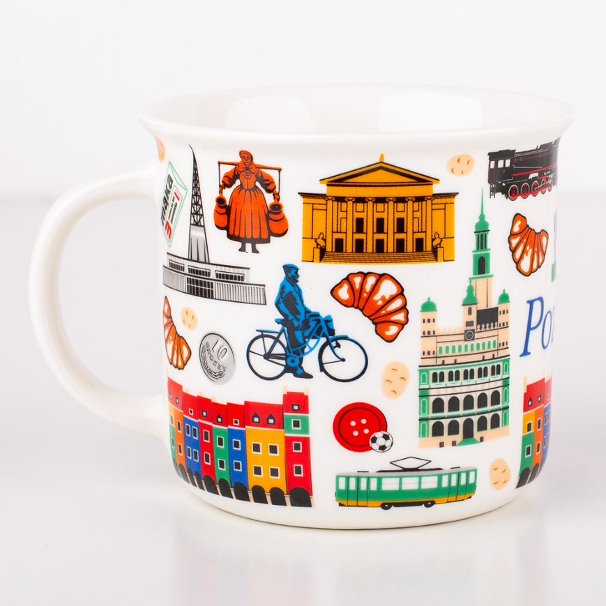 Polish City Names Mug 350 ml - Folkstar