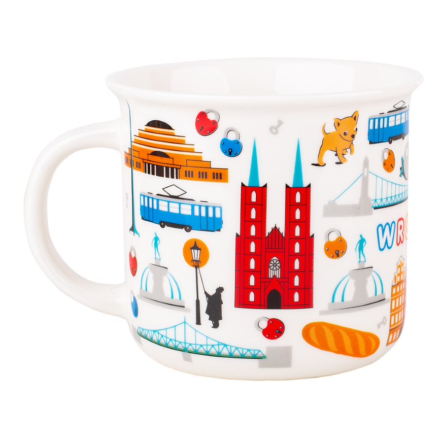 Polish City Names Mug 350 ml - Folkstar