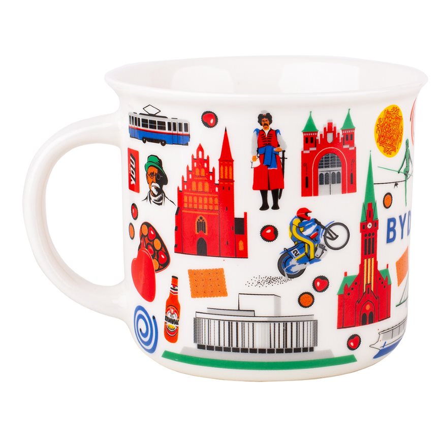 Polish City Names Mug 350 ml - Folkstar