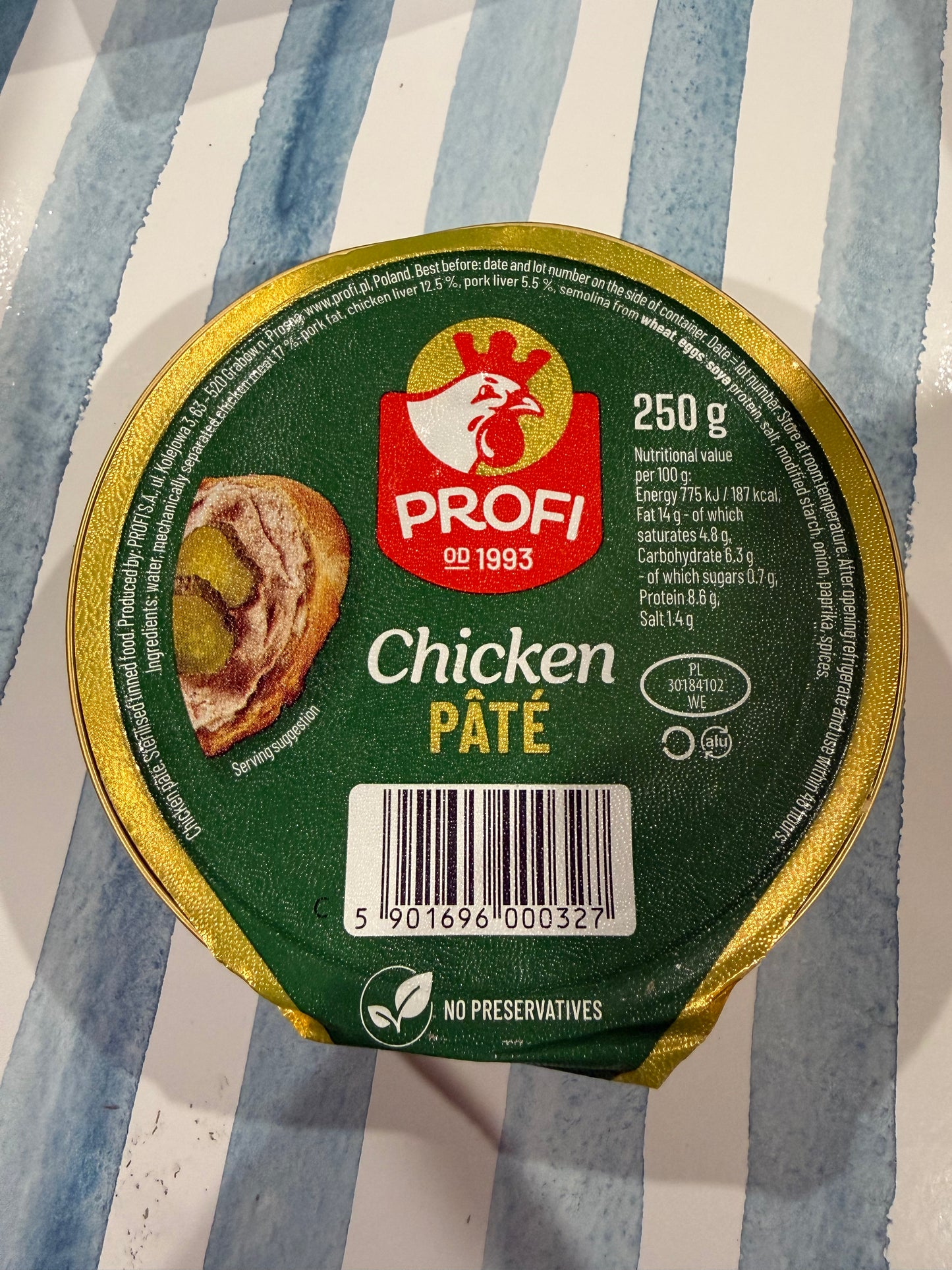 Chicken Pate - Pasztet Dobiowy - 250g - Profi