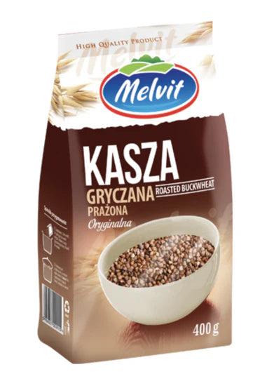 Roasted Buckwheat - Gryczana Kasza - 400g - Melvit