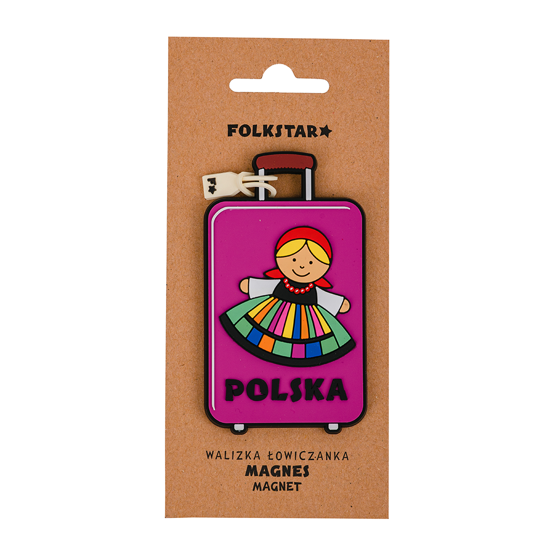 Suitcase Magnets PVC Collection - Folkstar