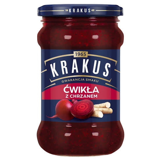 Beetroots With Horseradish - Ćwikła Z Chrzanem - Krakus - 300g