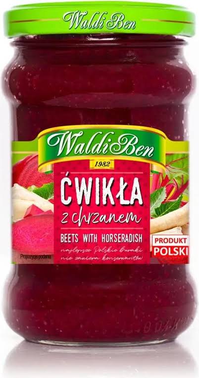 Beetroots With Horseradish - Ćwikła - 295g - Waldi Ben