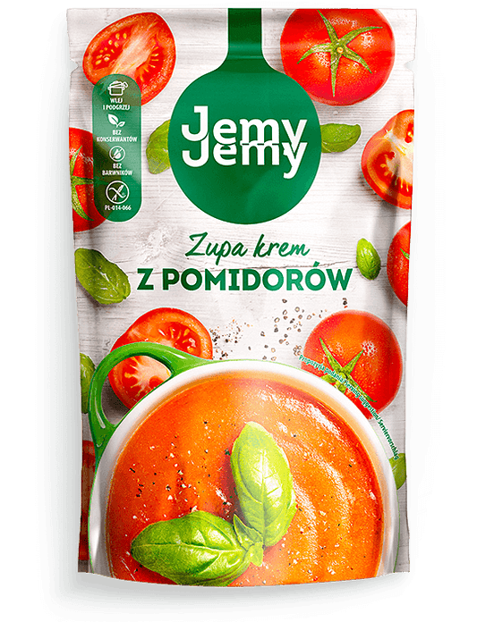 Cream of Tomato Soup – Gluten-Free, No Preservatives, Ready in 3 Minutes (375g) Jemy Jemy