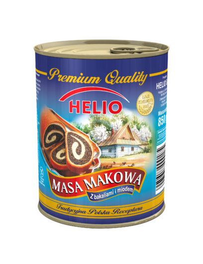 Helio - Premium Poppy Seed Mass - Mass Makowa - 850g