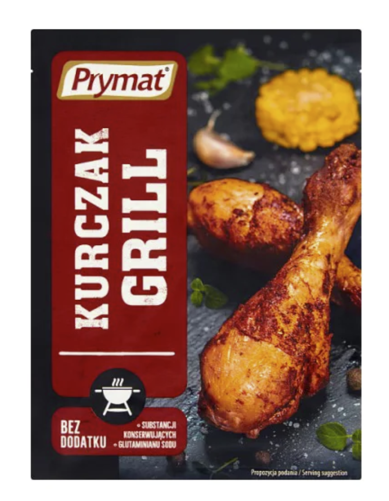 Chicken Seasoning For Grill - Kurczak Grill - Prymat - 25g
