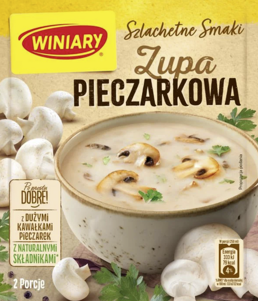 Mushroom Soup - Zupa Pieczarkowa - Winiary - 44g - 2 Portions