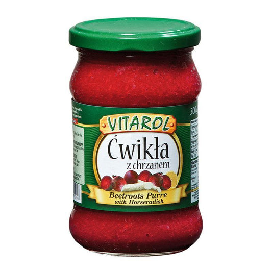 Beetroots With Horseradish - Cwikla z Chrzanem - Vitarol - 300g