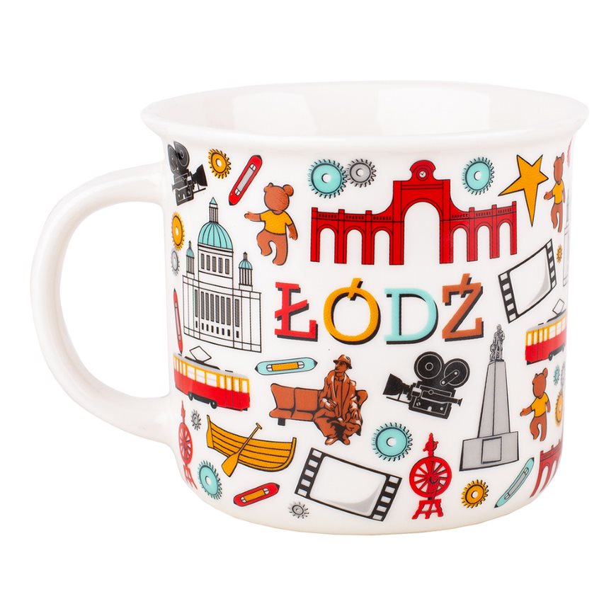 Polish City Names Mug 350 ml - Folkstar