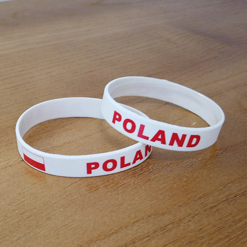 Poland Silicon Bracelet Band