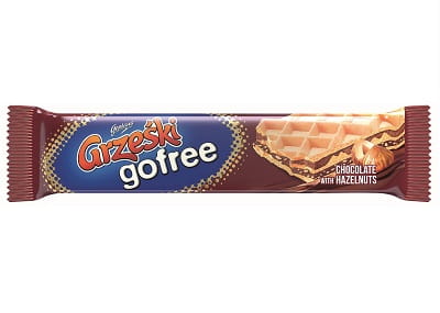 Grześki gofree Wafel (Grześki gofree chocolate wafer)