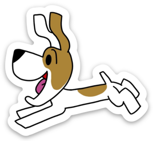 Reksio Sticker – Outback Polaks