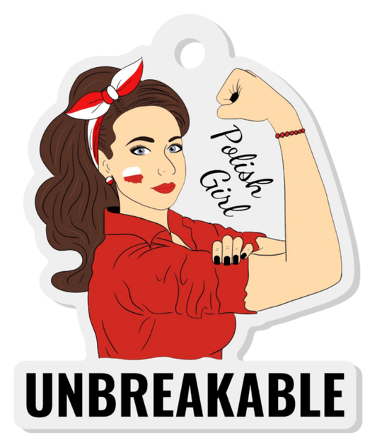 Polish Girl Unbreakable Keychain