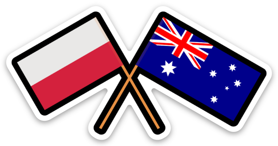 Polish Australian Stickers