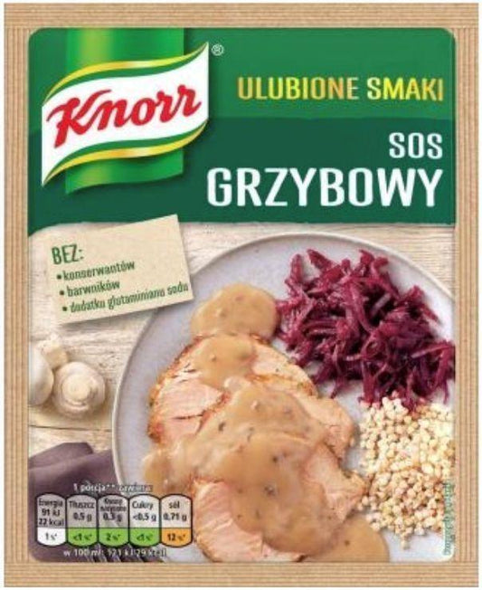 Sauce 'KNORR' mushroom 24g (Sos grzybowy KNORR 24g)