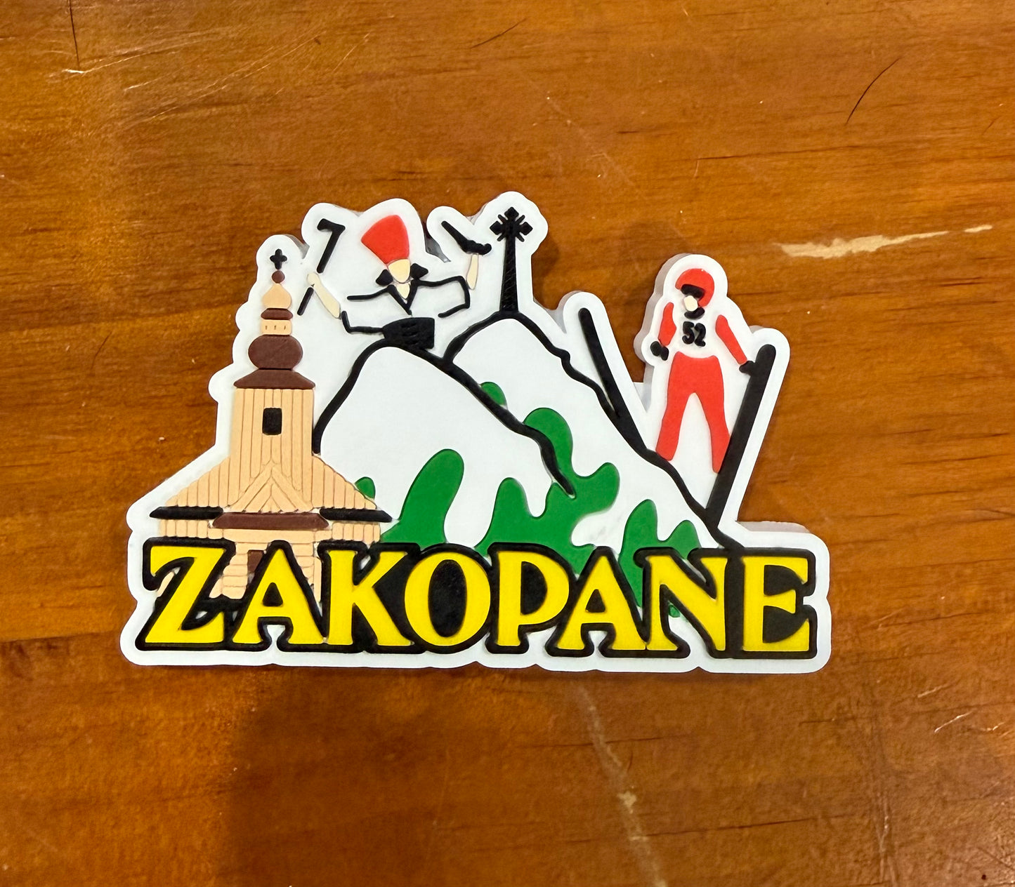 Zakopane PVC Magnet - Folkstar