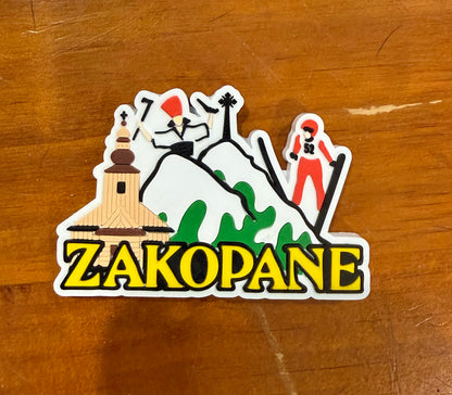 Zakopane PVC Magnet - Folkstar