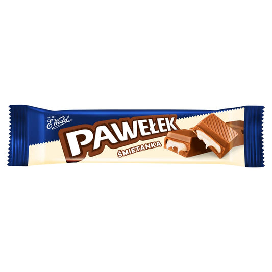 Pawelek Cream Chocolate Bar - Pawełek Śmietanka - 45g - EWedel