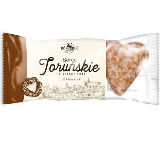 Gingerbread Hearts - Pierniki Serca Toruńskie - 120g - Kopernik
