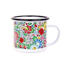 Enamel Mugs - Kubek Emailowany - 500ml - Folkstar