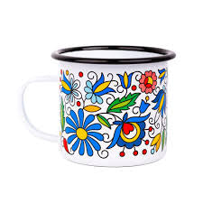 Enamel Mugs - Kubek Emailowany - 500ml - Folkstar