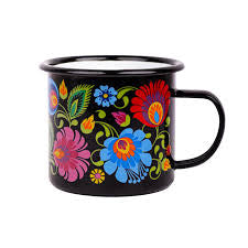 Enamel Mugs - Kubek Emailowany - 500ml - Folkstar