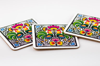 Coaster Rooster by Folkstar