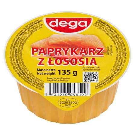 Salmon Paprykarz – Paprykarz z Łososia 135g - Dega