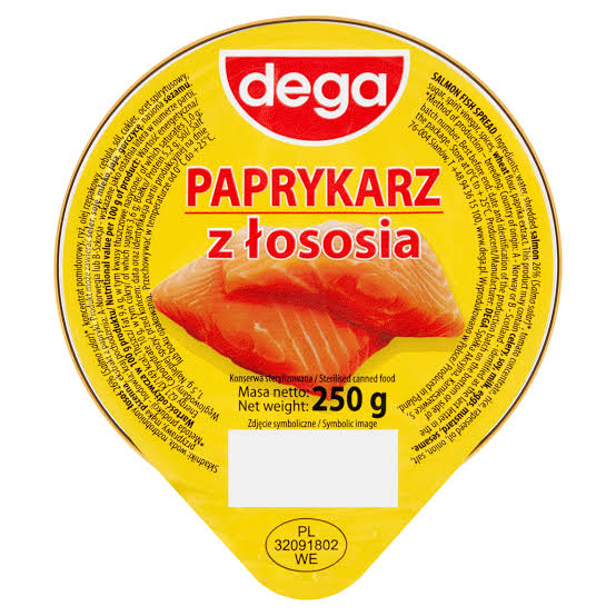 Salmon Paprykarz – Paprykarz z Łososia 135g - Dega