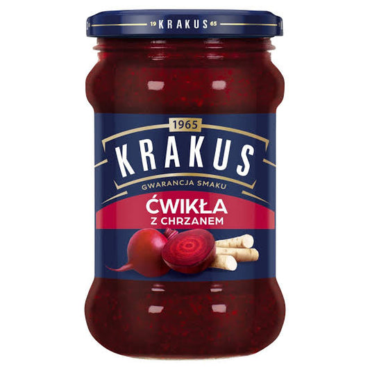 Beetroots With Horseradish - Ćwikła Z Chrzanem - Krakus - 300g