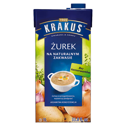 Zurek sour rye soup (Zupa KRAKUS Żurek) - Krakus