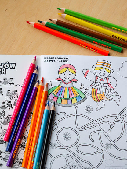 Coloured Pencils - Kredki - Folkstar