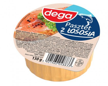 Salmon Pate - Pasztet Z Łososia - Dega 130g