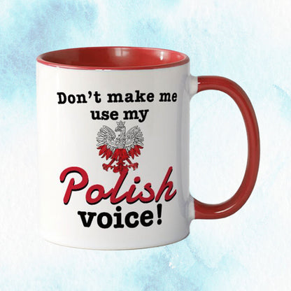 I'm Not Yelling Mug