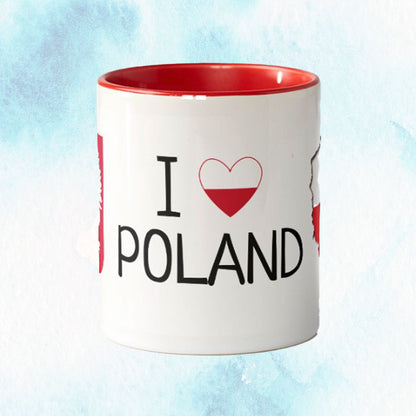 I Love Poland Mug