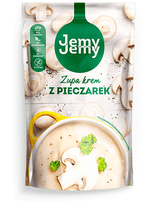 Cream of Mushroom Soup - Zupa Krem Z Pieczarek - Jemy Jemy