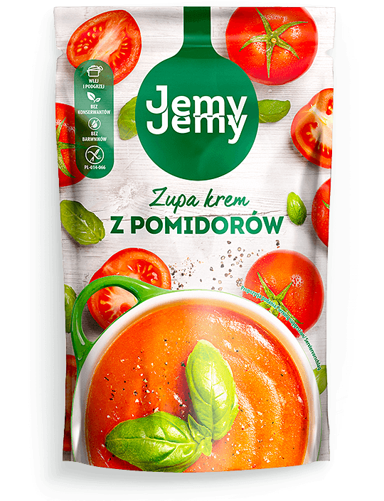 Cream of Tomato Soup – Gluten-Free, No Preservatives, Ready in 3 Minutes (375g) Jemy Jemy