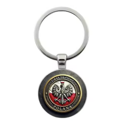 Glass Key Ring