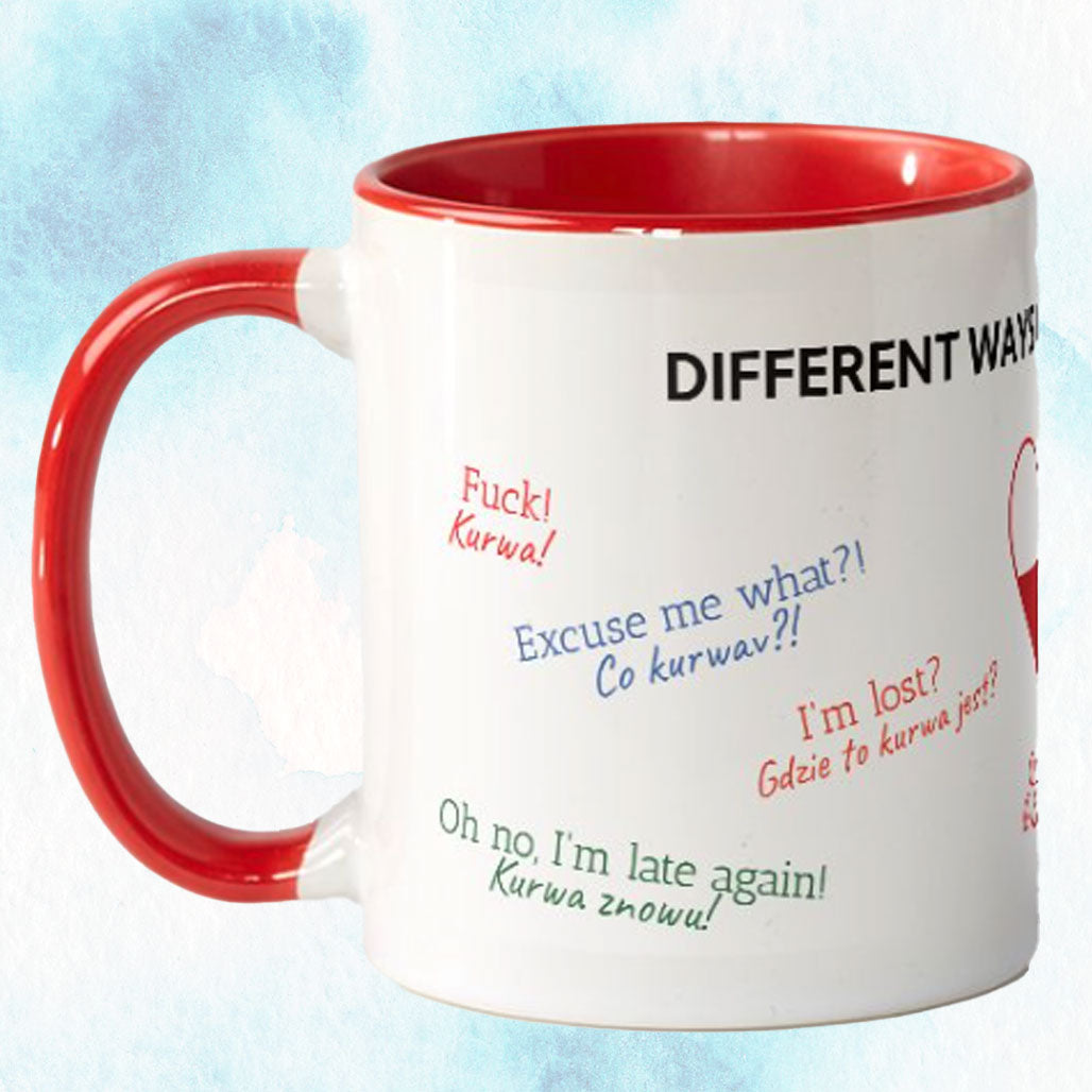 Different Ways of Saying Kurwa Mug