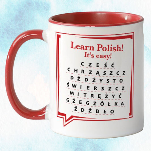 Learn Polish It's Easy Mug