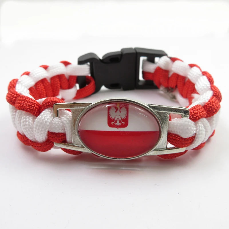 Polish Paracord Bangle