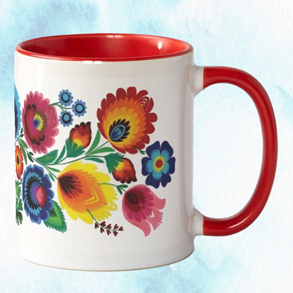 Folklore Pattern Mug