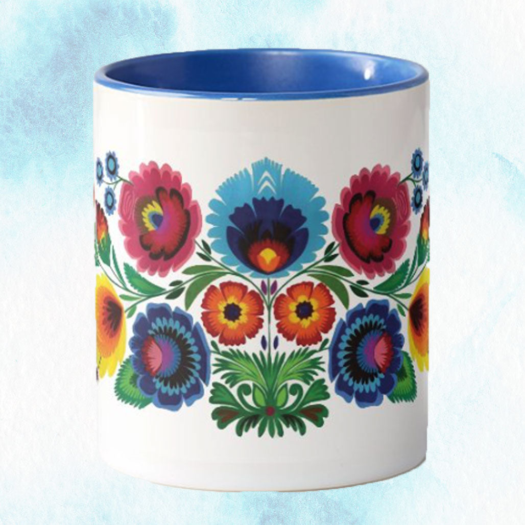 Folklore Pattern Mug