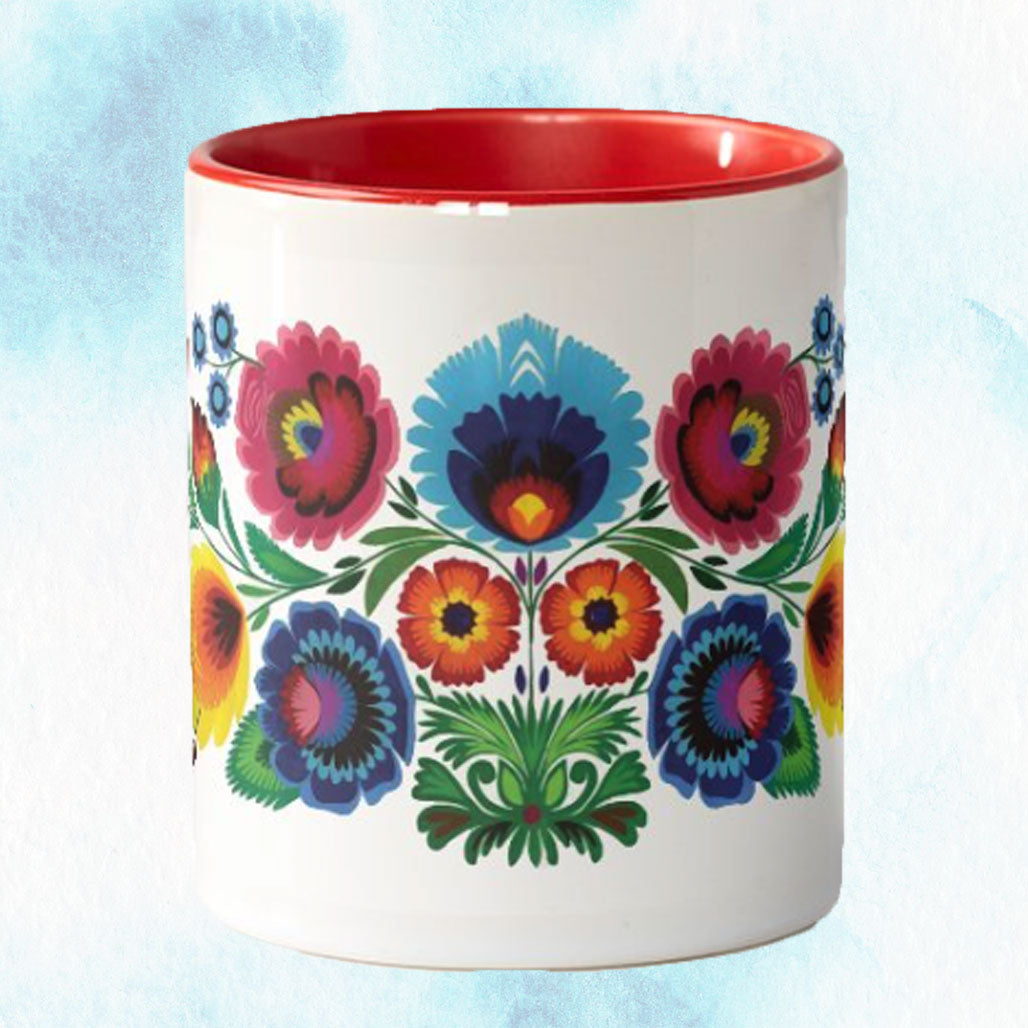 Folklore Pattern Mug