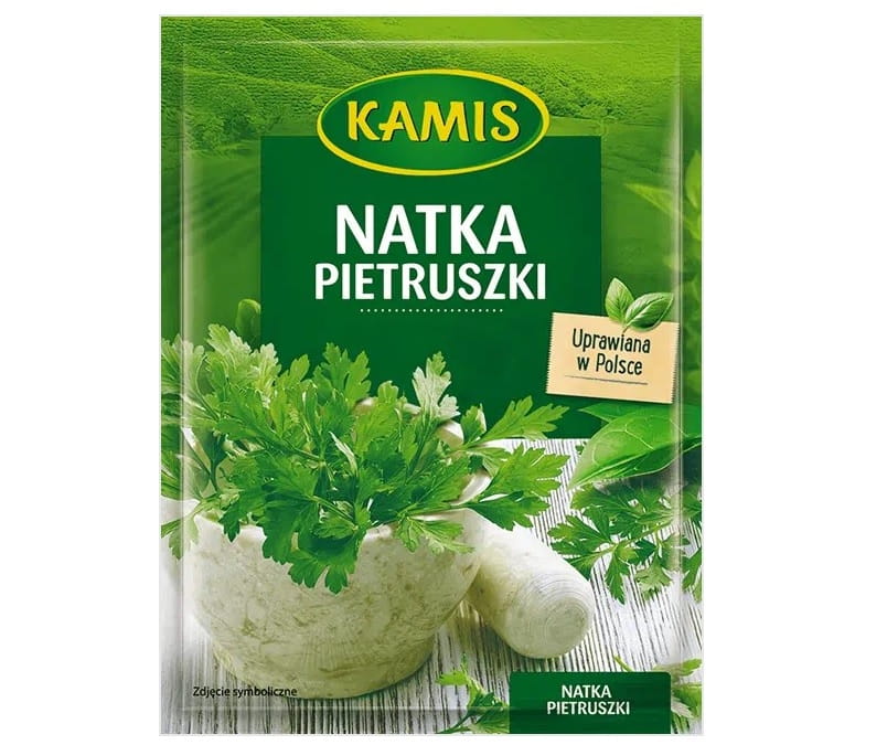 'Kamis' seasoning, parsley 8g (Przyprawa 'Kamis' pietruszka 8g)